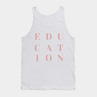 Education Tank Top